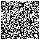 QR code with B & W Furniture Frames contacts