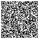 QR code with H E Hasseltine MD contacts