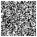QR code with R & M Video contacts