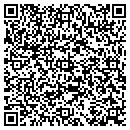 QR code with E & D Service contacts
