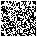 QR code with P & E Farms contacts