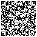 QR code with K M Distr contacts