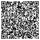 QR code with P J's Sun Control contacts