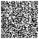 QR code with F & F Distributing Co Inc contacts