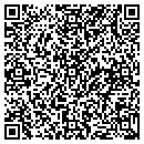 QR code with P & P Pools contacts