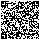 QR code with P J's Sun Control contacts
