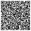 QR code with P & T Auto Sales contacts