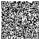 QR code with R & B's Video contacts