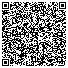 QR code with H & W Communication Service contacts