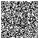 QR code with 3's Co Day Spa contacts