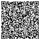 QR code with H R II contacts