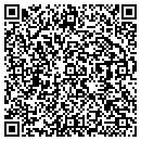 QR code with P R Brosseau contacts