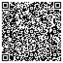 QR code with M W Windows contacts