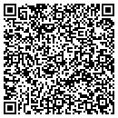 QR code with H & H Auto contacts