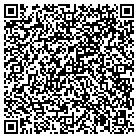 QR code with H & W Construction & Maint contacts