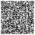 QR code with H and W Tree Removal contacts