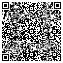 QR code with C & R Tree contacts