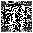 QR code with B & T Custom Woodworks contacts