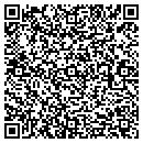 QR code with H&W Awning contacts