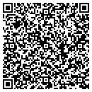 QR code with E B's Tire Service contacts