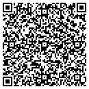 QR code with H & T Carpet Shop contacts