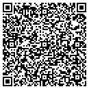 QR code with V A Clinic contacts