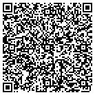 QR code with H & W Communication Service contacts