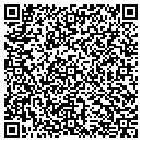 QR code with P A Systems & Lighting contacts