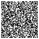 QR code with 3 R Farms contacts