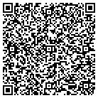QR code with F & F Janitorial Services and contacts
