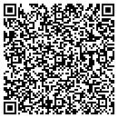 QR code with B's Uniforms contacts