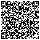 QR code with B & D Mini Storage contacts
