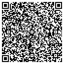 QR code with B & J Vacuum Service contacts