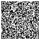 QR code with B & R Farms contacts
