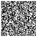 QR code with B & L Scales contacts