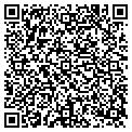 QR code with P & C Cows contacts