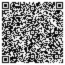 QR code with B Four Ranch Hancock contacts