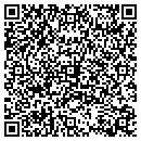 QR code with D & L Logging contacts