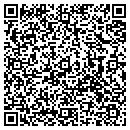 QR code with R Scheuerman contacts