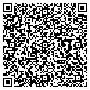 QR code with 3 Day Blinds contacts