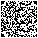 QR code with B and B Game Birds contacts