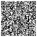 QR code with 3 Day Blinds contacts