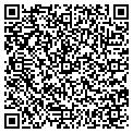 QR code with P R & R contacts