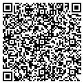 QR code with B & M Cleaners contacts