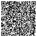 QR code with B B & T contacts