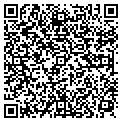 QR code with B B & T contacts