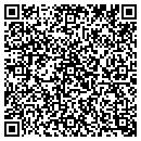 QR code with E & S Security & contacts