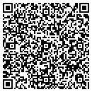 QR code with B & R Crafts contacts