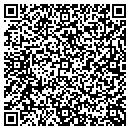 QR code with K & W Cafeteria contacts