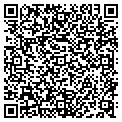 QR code with B B & T contacts